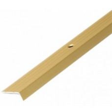 Профиль алюминиевый Д  1 (0,9м) золото