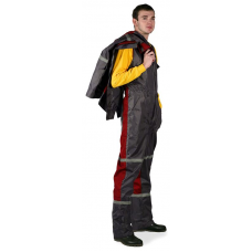 Костюм Автомойщик мужской т.синий/василек р.48-50 рост3/4 (КОС750) ХХХ АКЦИЯ 20%