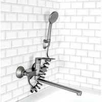 Смеситель для ванны с плоским длинным изливом B22-15319 