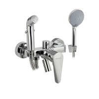 Смеситель для душа FABIA с душевой и гигиенической лейкой (9605)
