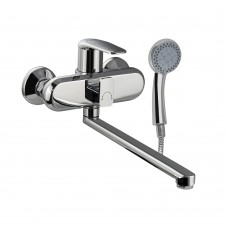 Смеситель для ванны FABIA с длинным плоским изливом 9681