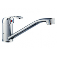 Смеситель для кухни ROEGEN силумин длинный излив 35мм RB001A