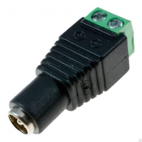 Штекер питания для 3-х проводного дюралайта 13мм