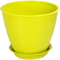 Кашпо Мальта с поддоном фисташковый 2,2л 715-542