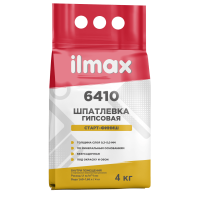Шпатлевка гипсовая ILMAX 6410 Финиш мешок  4кг  