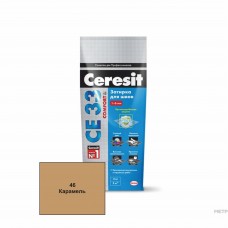 Затирка для швов 2-5мм Ceresit  CE 33  Comfort, цвет карамель 2кг (46)