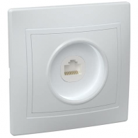 Розетка 1-я телефонная РТ10-КБ Кварта