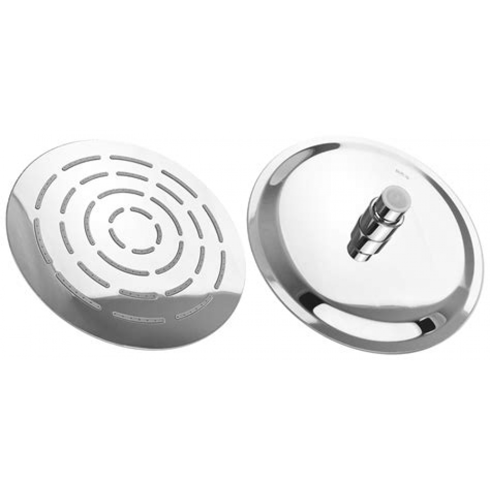 Лейка для тропического душа круглая бронза с черным (6542)