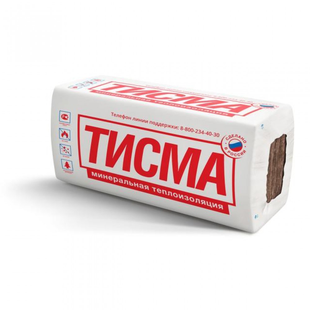 Утеплитель TИСМА TS038 Aquastatik  50*1300*600 (16 ПЛИТ/упак;12,48кв.м;0,624м3)