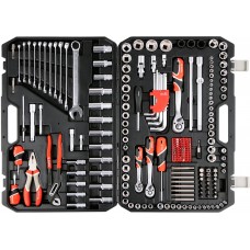 Набор инструментов - 218пр.1/4",1/2", 3/8" PA-40218 7727 / 42182 (СД Х)