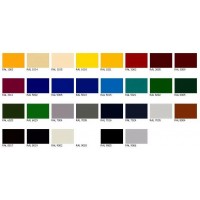 Лист оцинк Poliester RAL 9002 белый 0,5мм (1,25м*2м) 1шт=2,5м2 в пленке