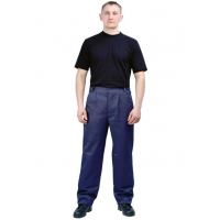 Брюки мужские Сириус-Родос черные с т.серым р.48-50 рост 182-188