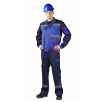 Костюм СТАНДАРТ зимний цвет т.серый/св.серый р.48-50 170-176 КОС962-308 