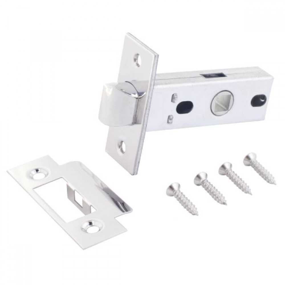 Защелка дверная Аллюр хром 11209