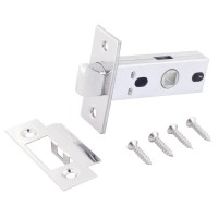 Защелка дверная Аллюр хром 11209