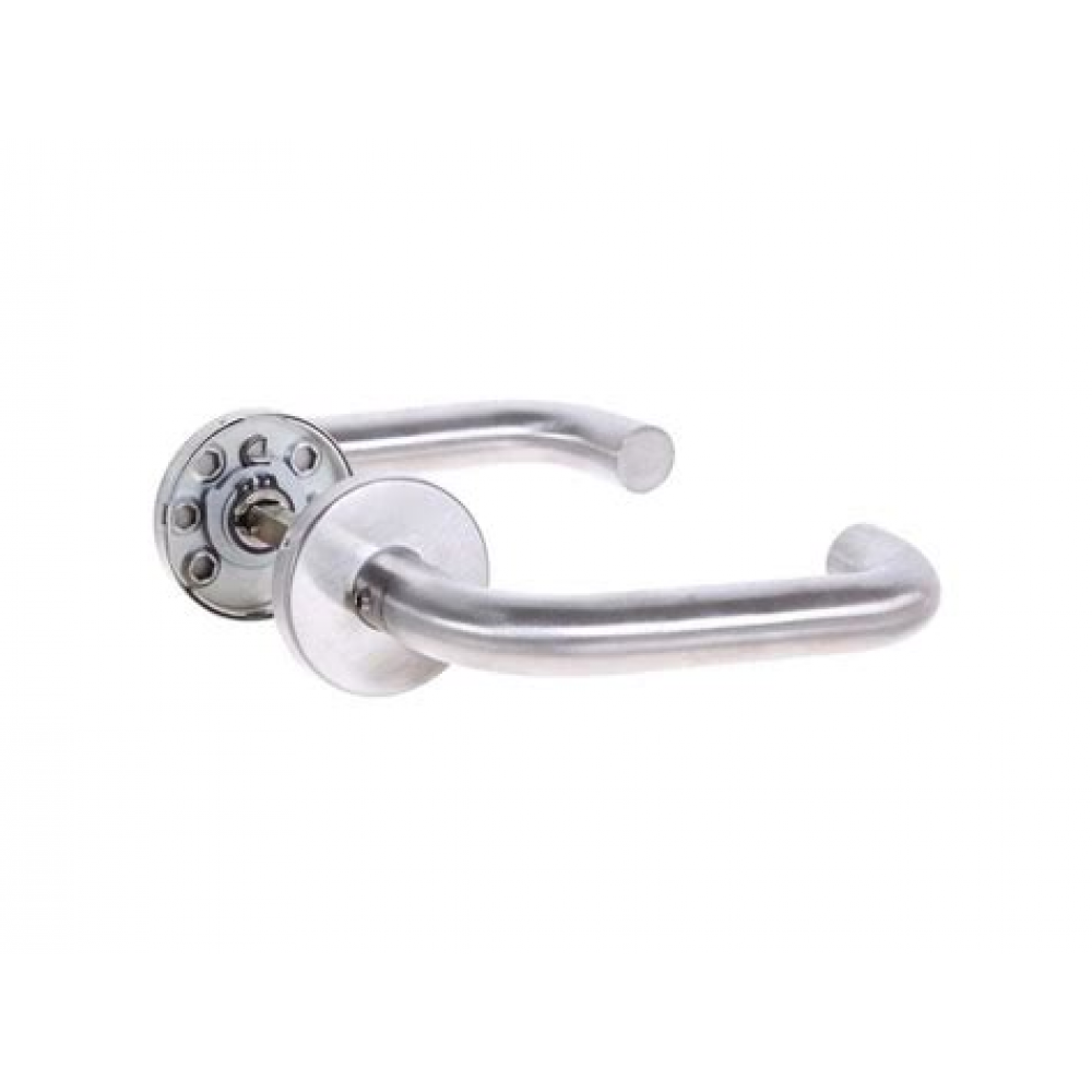 Ручка дверная  Апекс Н-0204-INOX (PP-204) 7662