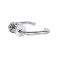 Ручка дверная  Апекс Н-0204-INOX (PP-204) 7662