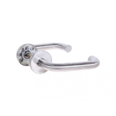 Ручка дверная  Апекс Н-0204-INOX (PP-204) 7662