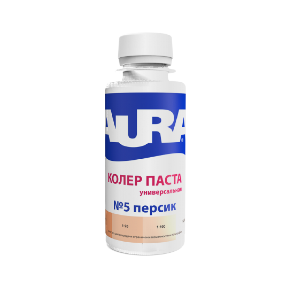 Колер универсальный  0,1л персик №5 AURA