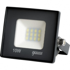 Прожектор светодиодный GAUSS  10w  220v 6500K IP65 ХХХ