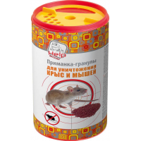 Приманка-гранулы для уничтожения крыс и мышей, 200г