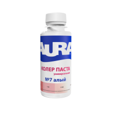 Колер универсальный  0,1л алый №7 AURA