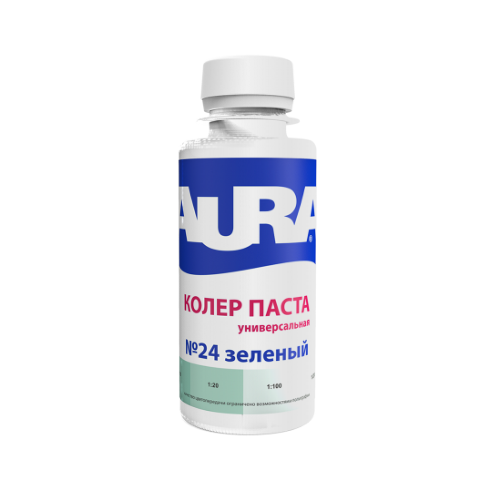 Колер универсальный  0,1л зеленый №24 AURA