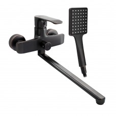 Смеситель для ванны, длинный нос, под состаренную медь (5770)