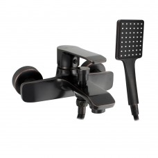 Смеситель для ванны, короткий нос, под состаренную медь (5710)