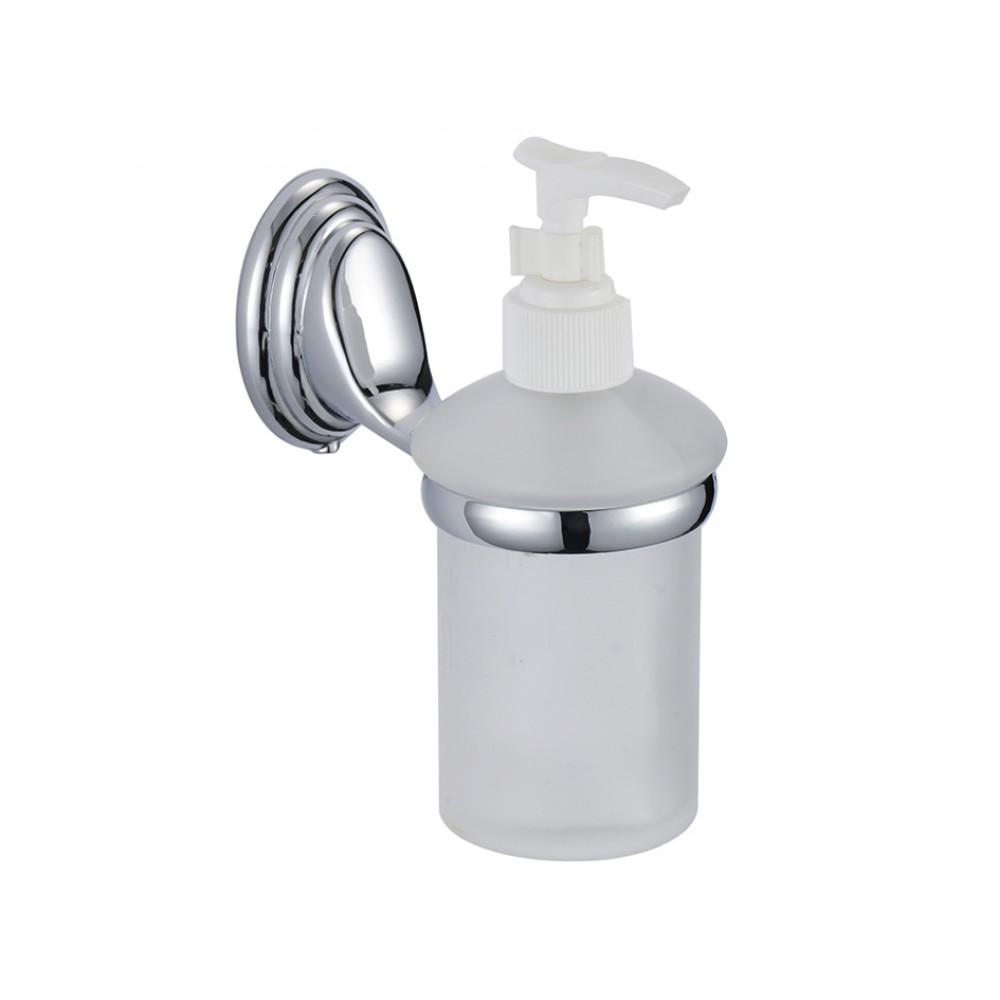 Дозатор д/жидк.мыла пластик белыйс регулировкой объёма подачи жидкости 1000мл 690 Дозатор д/жидк.мыла пластик белыйс регулировкой объёма подачи жидкости 1000мл 690