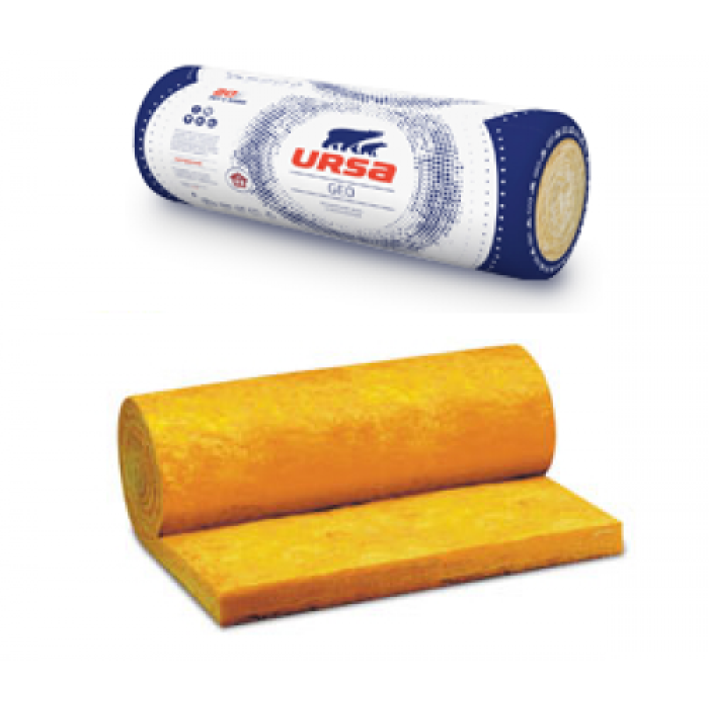 Утеплитель URSA  М11-2 GEO 50*1200*10000 (РУЛОН 2 слоя;24кв.м;1,2м3) АКЦИЯ 10%