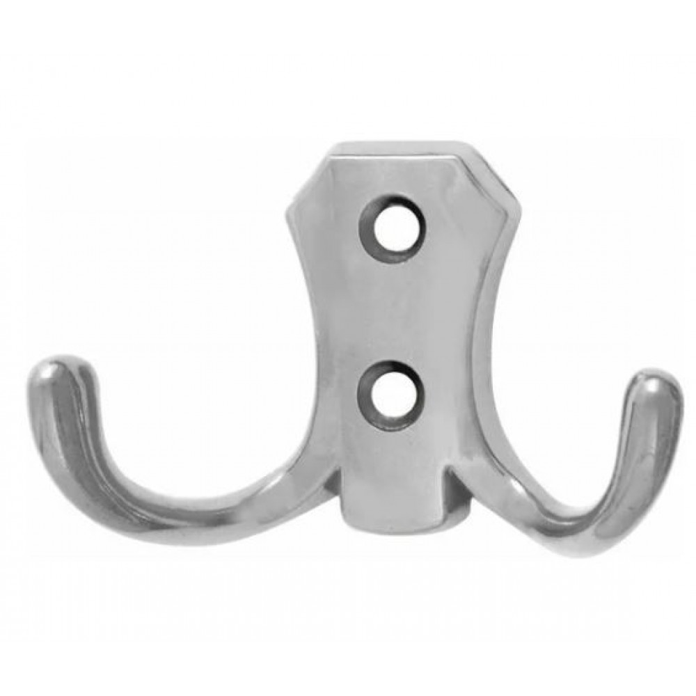 Крючок-вешалка № 10/2 рож. (хром) Крючок-вешалка № 10/2 рож. (хром)