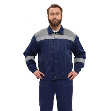 Костюм ЛЕГИОН мужской куртка/полукомб. т.синий/василек р.56-58 182-188 (КОС817-002) ХХХ АКЦИЯ 20%