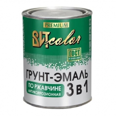 Грунт-эмаль по ржавчине 3 в 1 Черная ВИТcolor 2,6кг 44540
