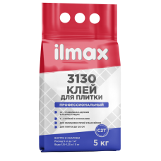 Клей для плитки эластичный ILMAX 3130 мешок  5кг