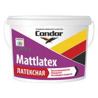 Водоэмаль интерьерная Condor Mattlatex латексная ведро 3,75кг