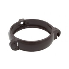 Крепление трубы FINEBER пластик 80/120 RAL 8017