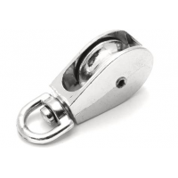 Блок канатный одинарный с металлическим роликом 40мм