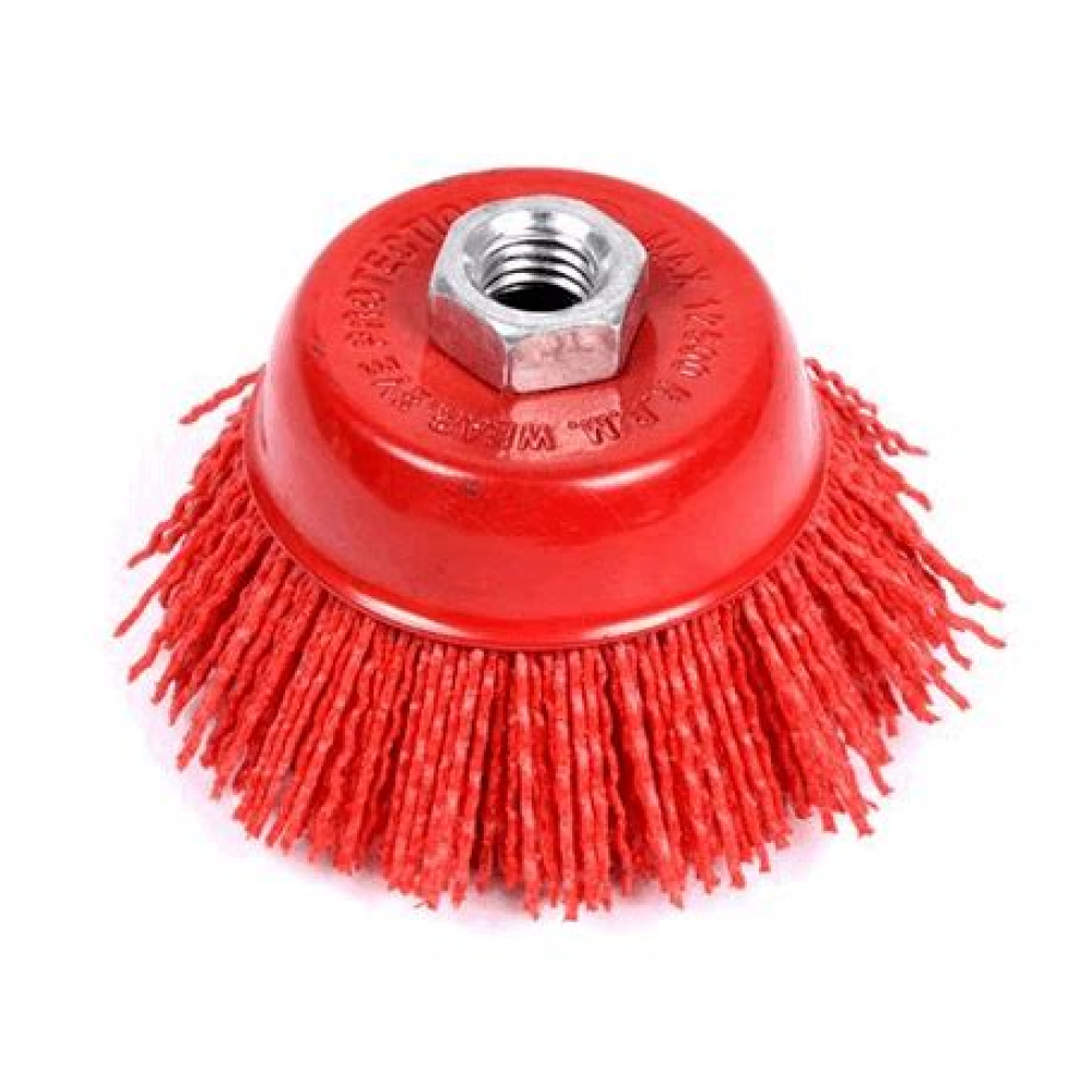 Щетка для УШМ "чашка"  75мм нейлон 