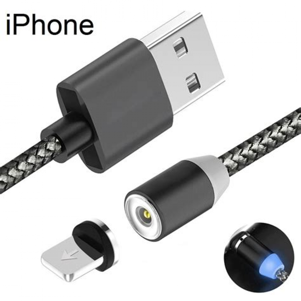 Шнур USB iphone магнитный