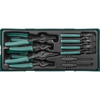 Щипцов набор для стопорных колец + для суппортов (5 шт/уп.) 5040A-RF