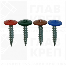 Шуруп-саморез для тонких листов 4,2*16 RAL 7004