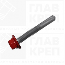 Шуруп-саморез для тонких листов 4,2*19 RAL 6005