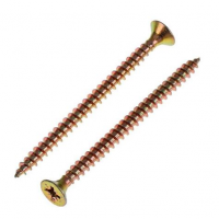 Шуруп универсальный потай головка 6,0* 50 желт.