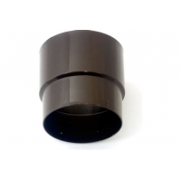 Муфта(соединитель трубы) MUROL 80 коричневая