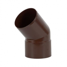 Колено MUROL 80 коричневое 45*