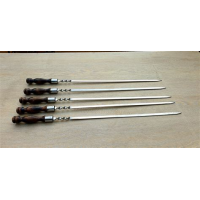 Шампур 450*12*3,0мм ручка колпачек