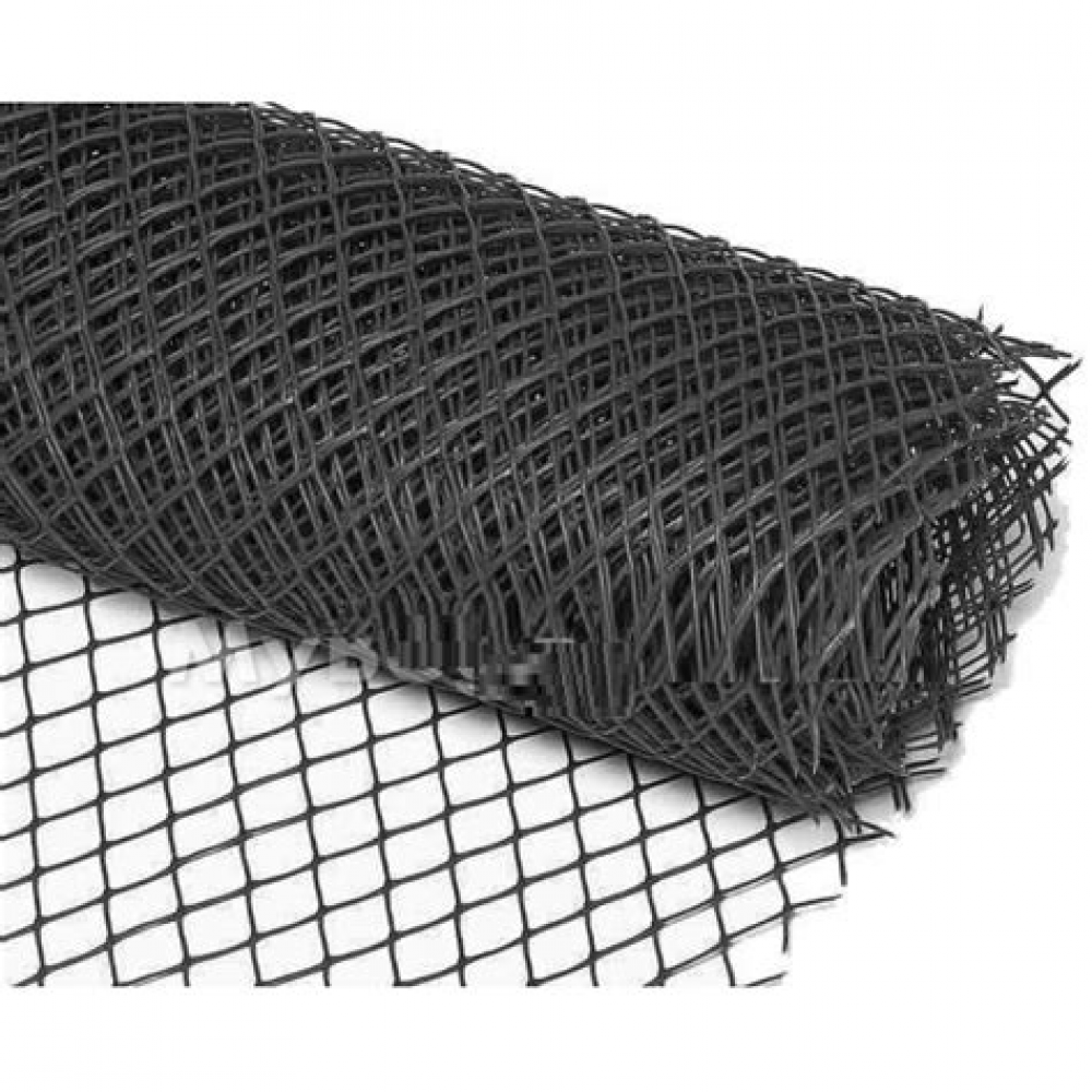 Решетка садовая ЭКО (15*15мм) 1,0*20м Черная 