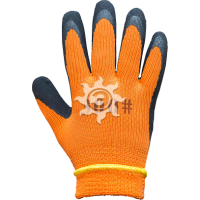 Перчатки х/б с латексным покрытием ладони утепленные р.10 04/55/80