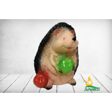 Фигура гипсовая садовая Ежик большой 16*25см (7688)